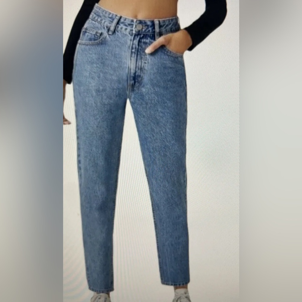 SHEIN Mom Jeans Hight Waist 90s Look Size 30
